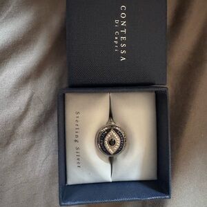 Contessa Di Capri Sterling Silver Ring size 7